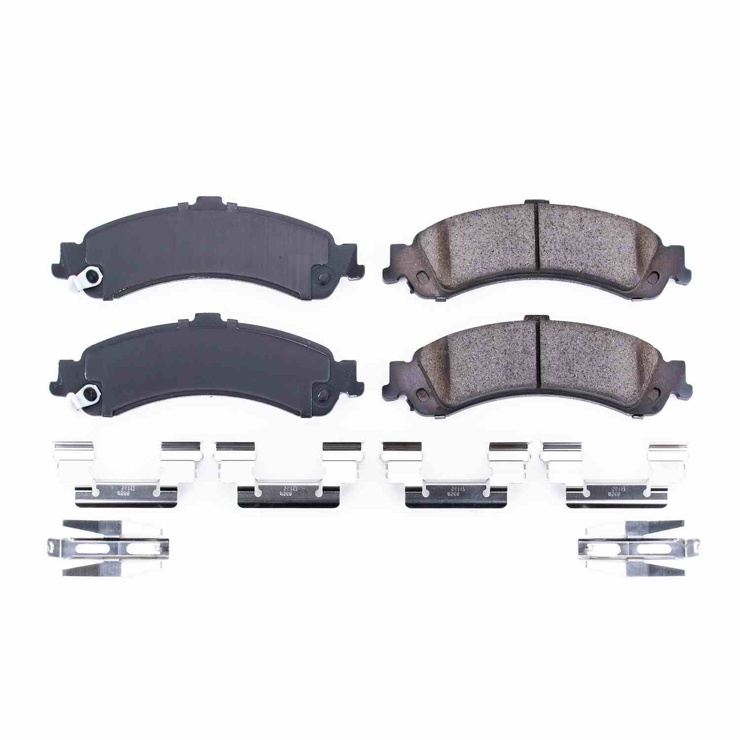 Power Stop 02-06 Cadillac Escalade Rear Z17 Evolution Ceramic Brake Pads w/Hardware 17-834