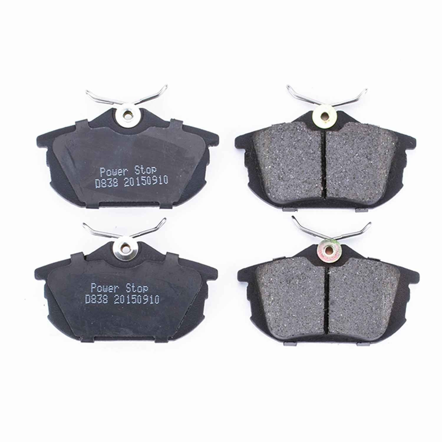 Power Stop 00-04 Volvo S40 Rear Z17 Evolution Ceramic Brake Pads w/Hardware 17-838
