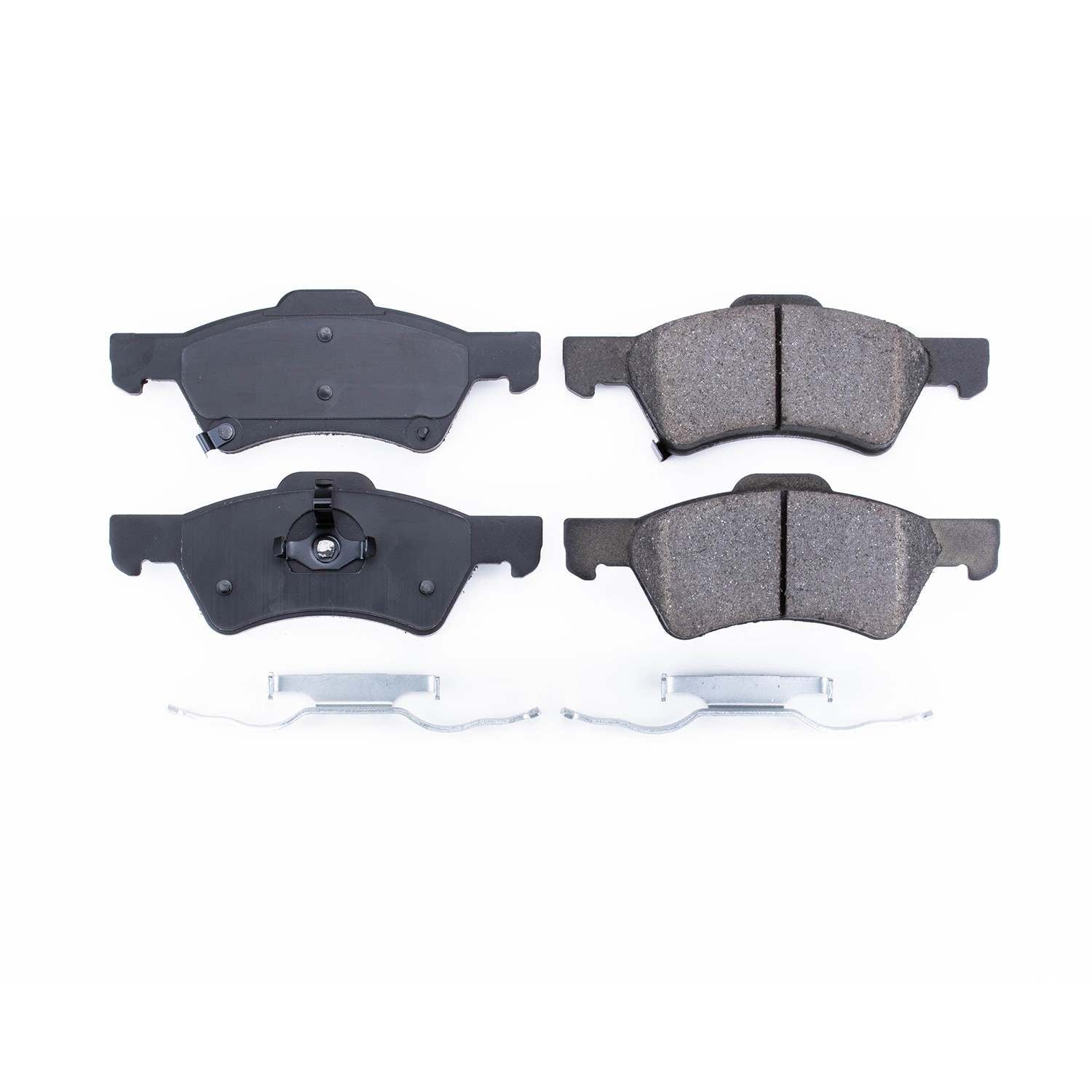 Power Stop 01-07 Chrysler Town & Country Front Z17 Evolution Ceramic Brake Pads w/Hardware 17-857