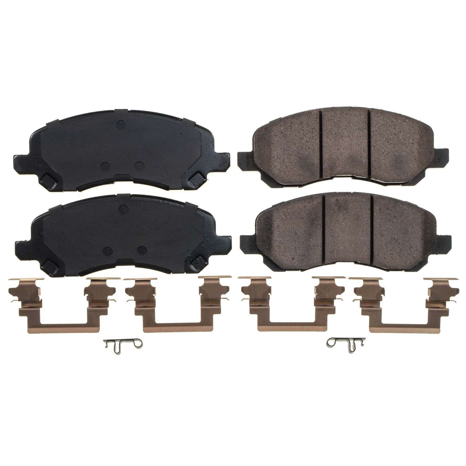 PowerStop Power Stop 2021 Mitsubishi Outlander Sport Front Z17 Evo Ceramic Brake Pads w/Hardware 17-866N