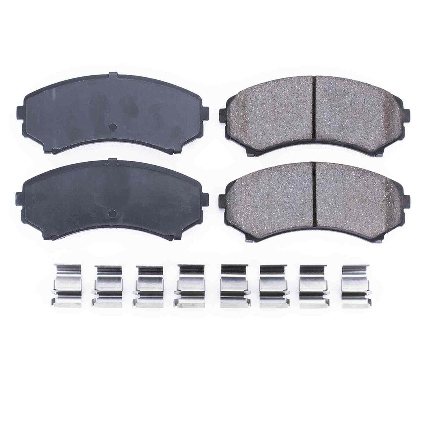 Power Stop 2002 Honda Passport Front Z17 Evolution Ceramic Brake Pads w/Hardware 17-867