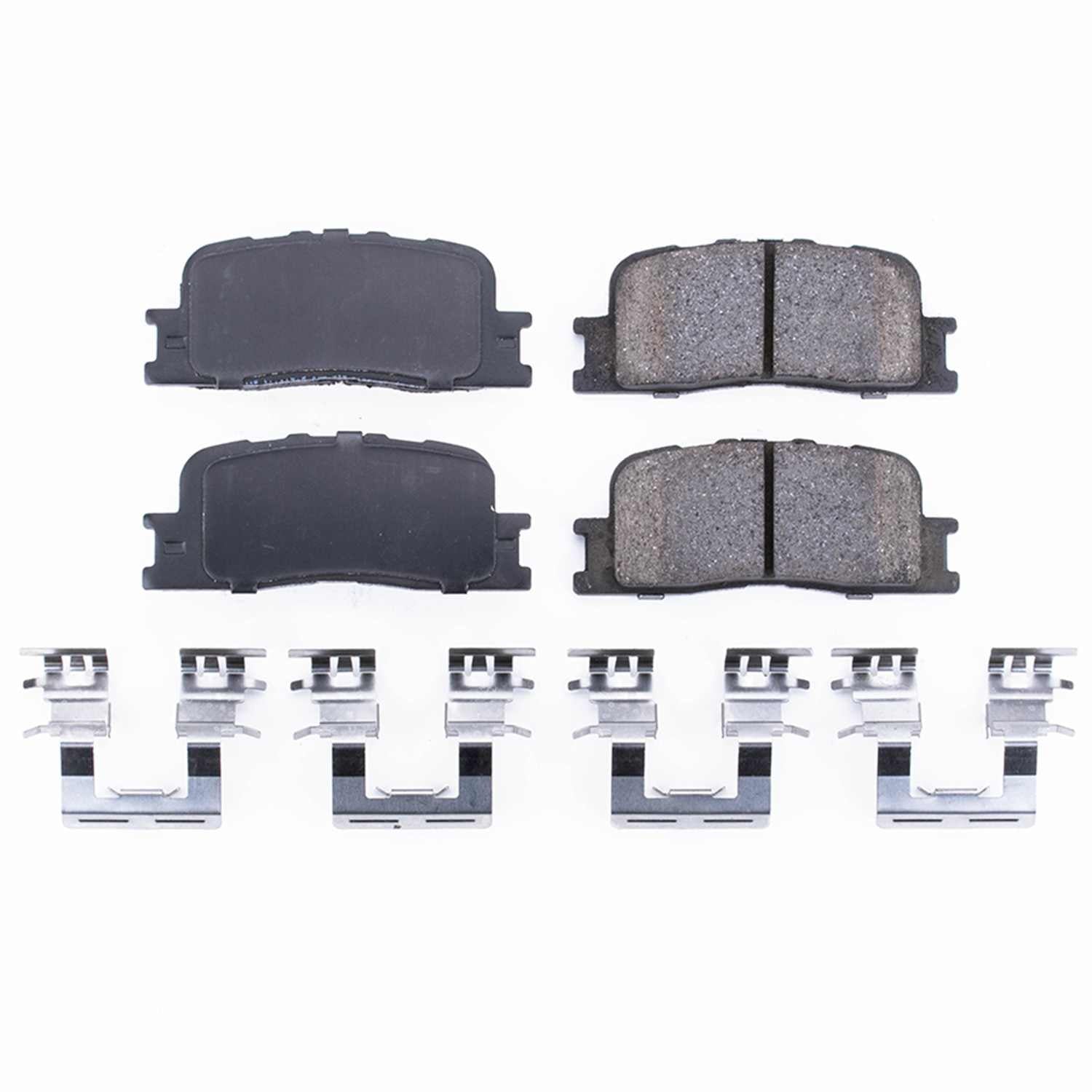 Power Stop 02-03 Lexus ES300 Rear Z17 Evolution Ceramic Brake Pads w/Hardware 17-885