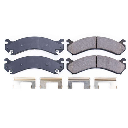 Power Stop 01-06 Chevrolet Silverado 3500 Rear Z17 Evolution Ceramic Brake Pads w/Hardware 17-909