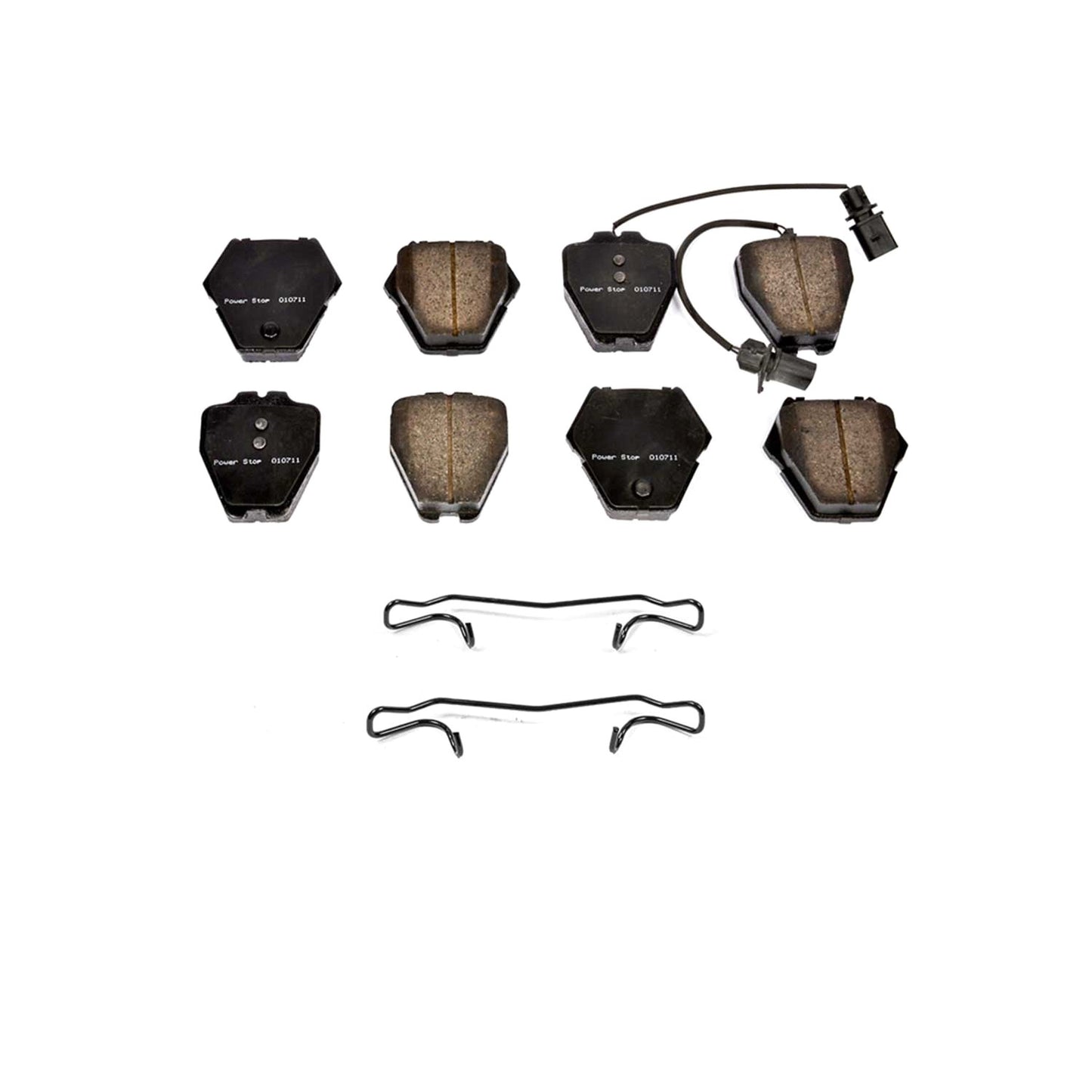 Power Stop 02-04 Audi A6 Front Z17 Evolution Ceramic Brake Pads w/Hardware 17-912