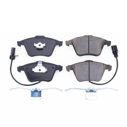 Power Stop 05-09 Audi A4 Front Z17 Evolution Ceramic Brake Pads w/Hardware 17-915A
