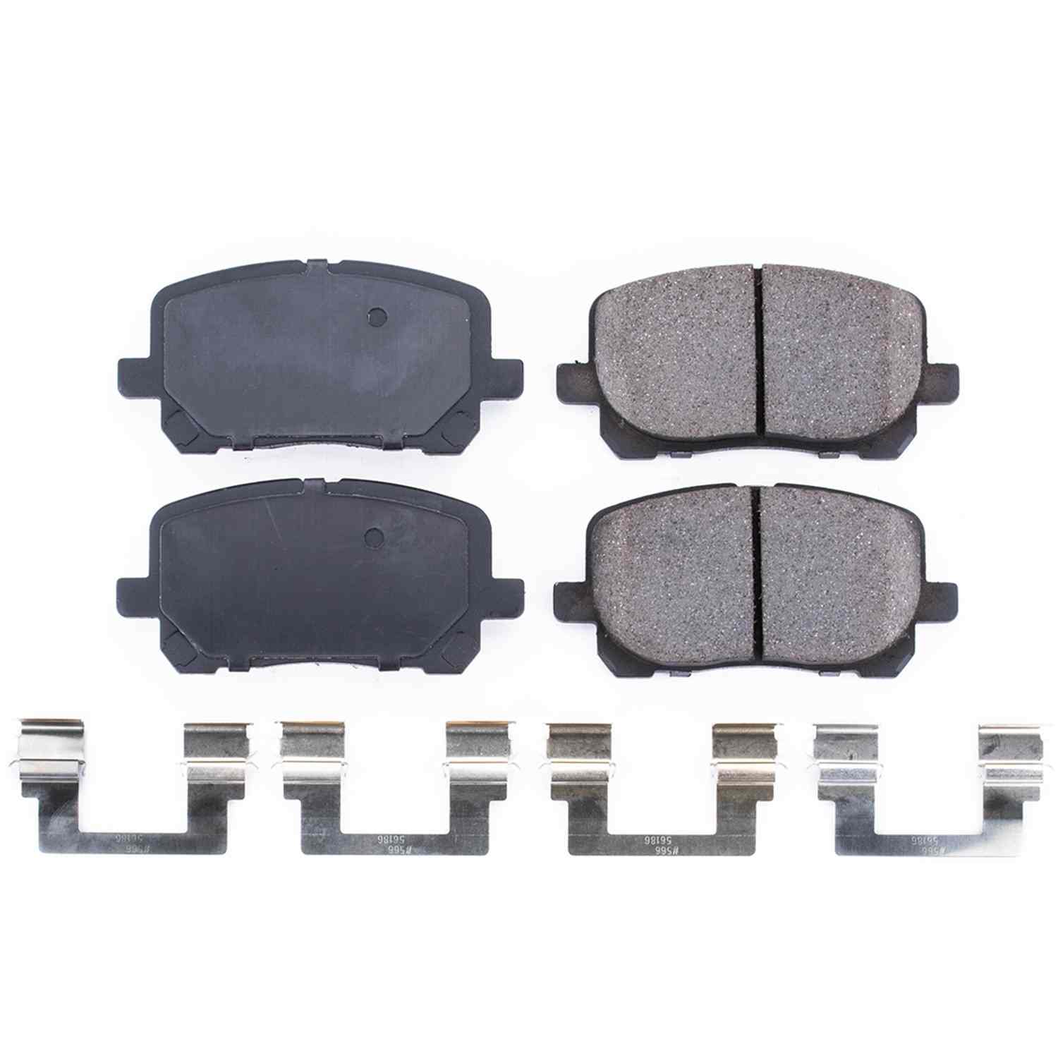 Power Stop 03-08 Pontiac Vibe Front Z17 Evolution Ceramic Brake Pads w/Hardware 17-923