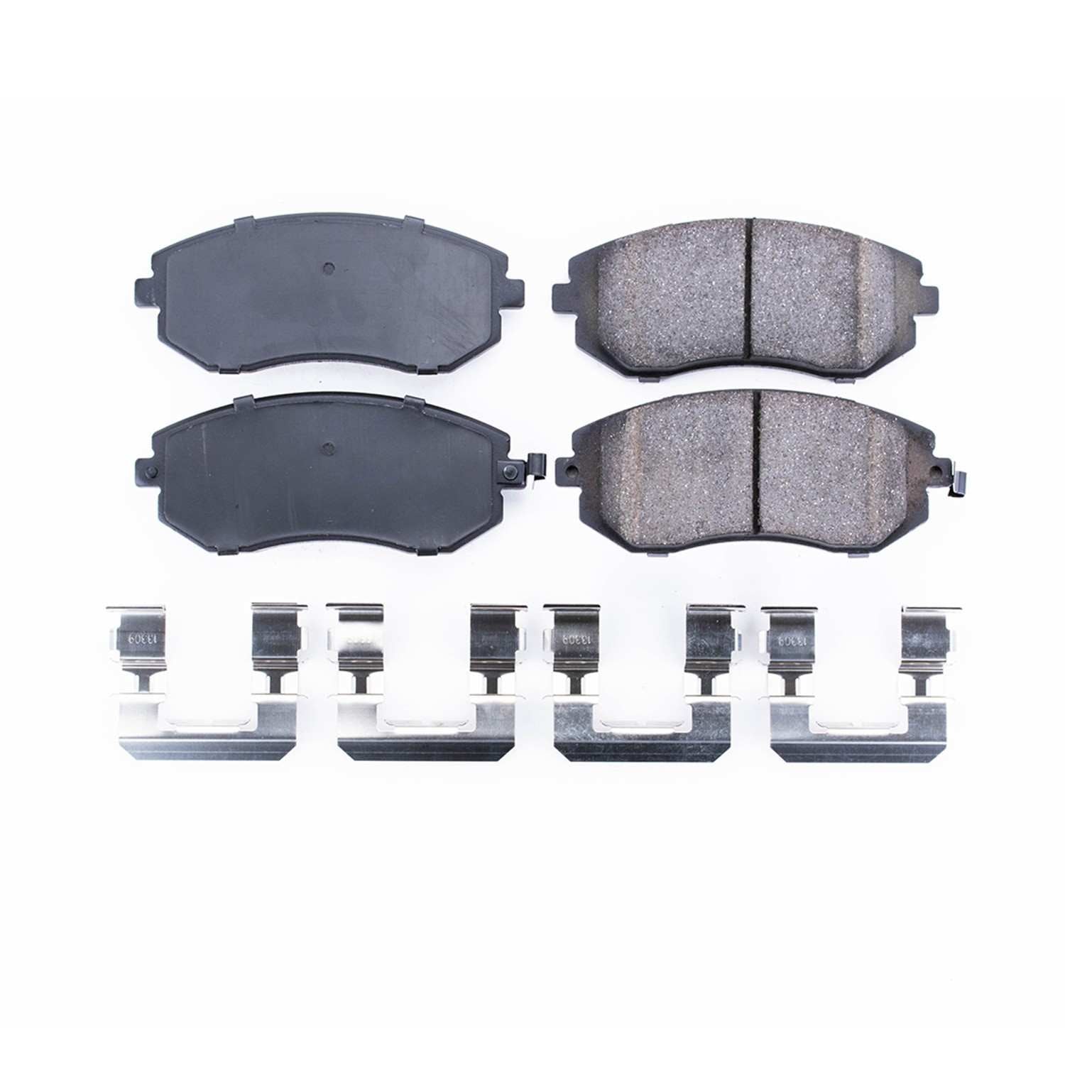 Power Stop 05-06 Saab 9-2X Front Z17 Evolution Ceramic Brake Pads w/Hardware 17-929