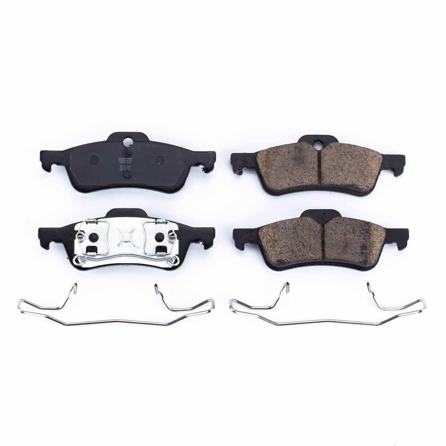 PowerStop Power Stop 02-03 Mini Cooper Rear Z17 Evo Ceramic Brake Pad w/Hardware 17-940