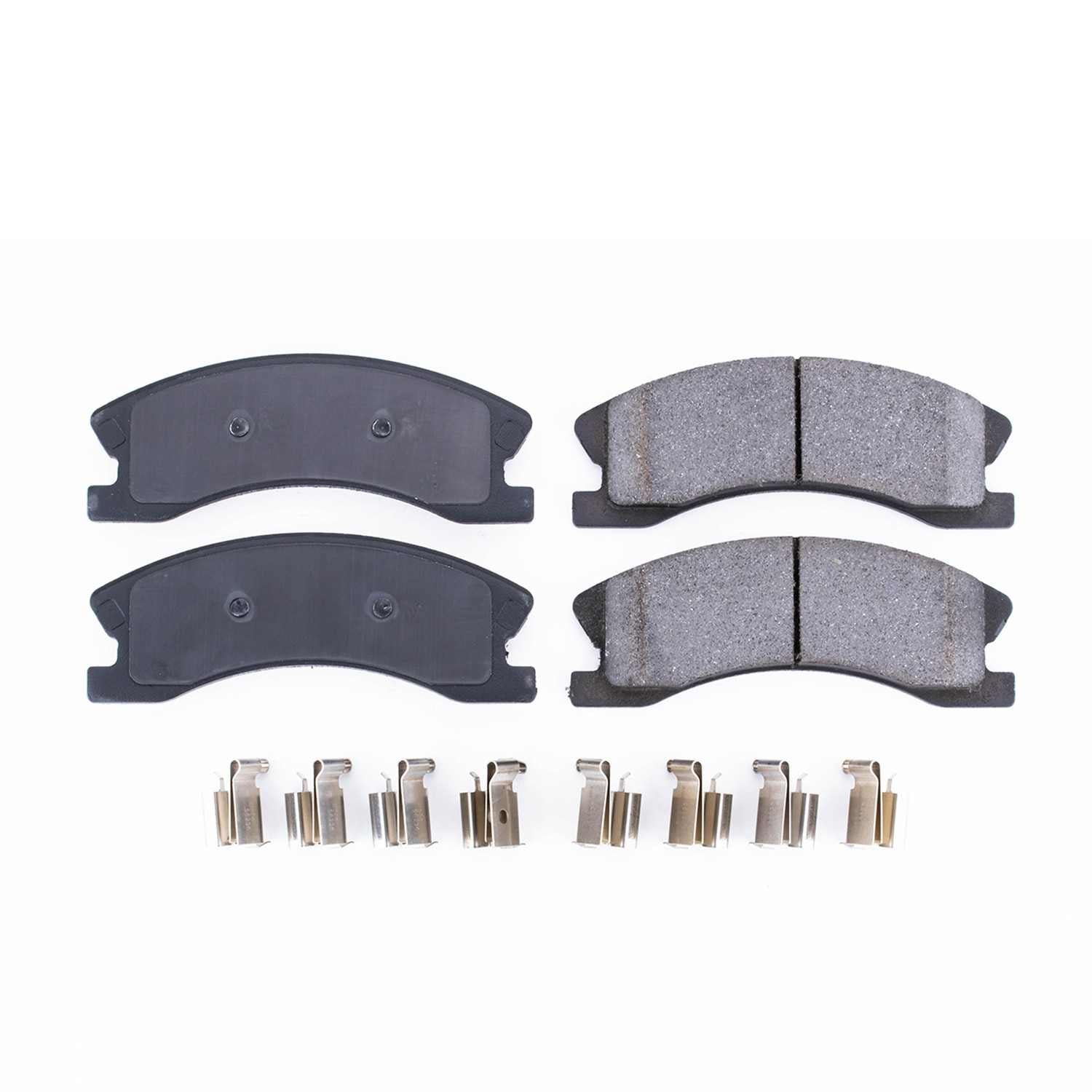 Power Stop 99-04 Jeep Grand Cherokee Front Z17 Evolution Ceramic Brake Pads w/Hardware 17-945