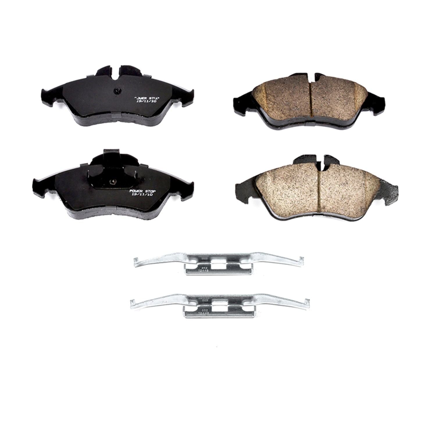Power Stop 03-06 Dodge Sprinter 2500 Front Z17 Evolution Ceramic Brake Pads w/Hardware 17-950