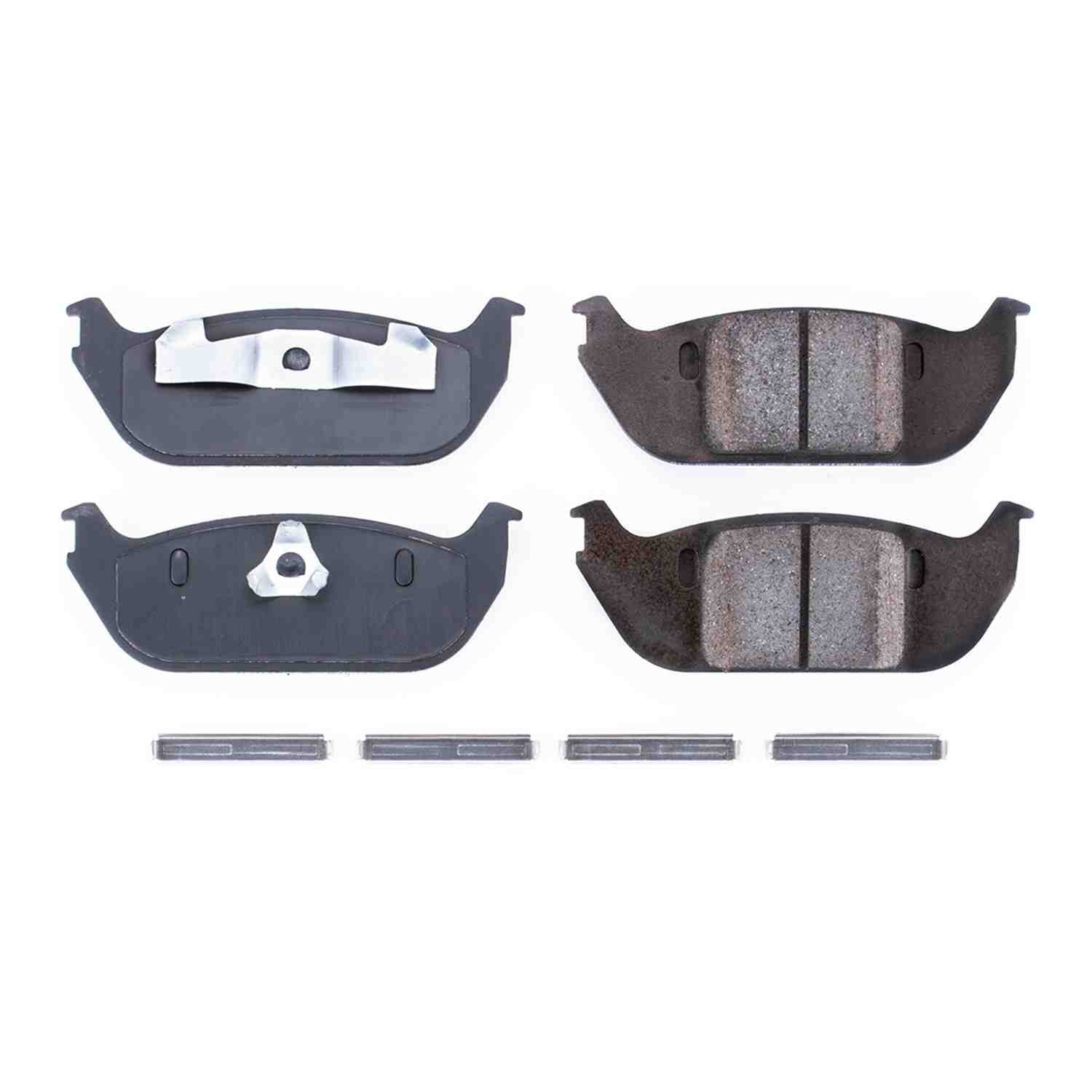Power Stop 03-05 Lincoln Aviator Rear Z17 Evolution Ceramic Brake Pads w/Hardware 17-952