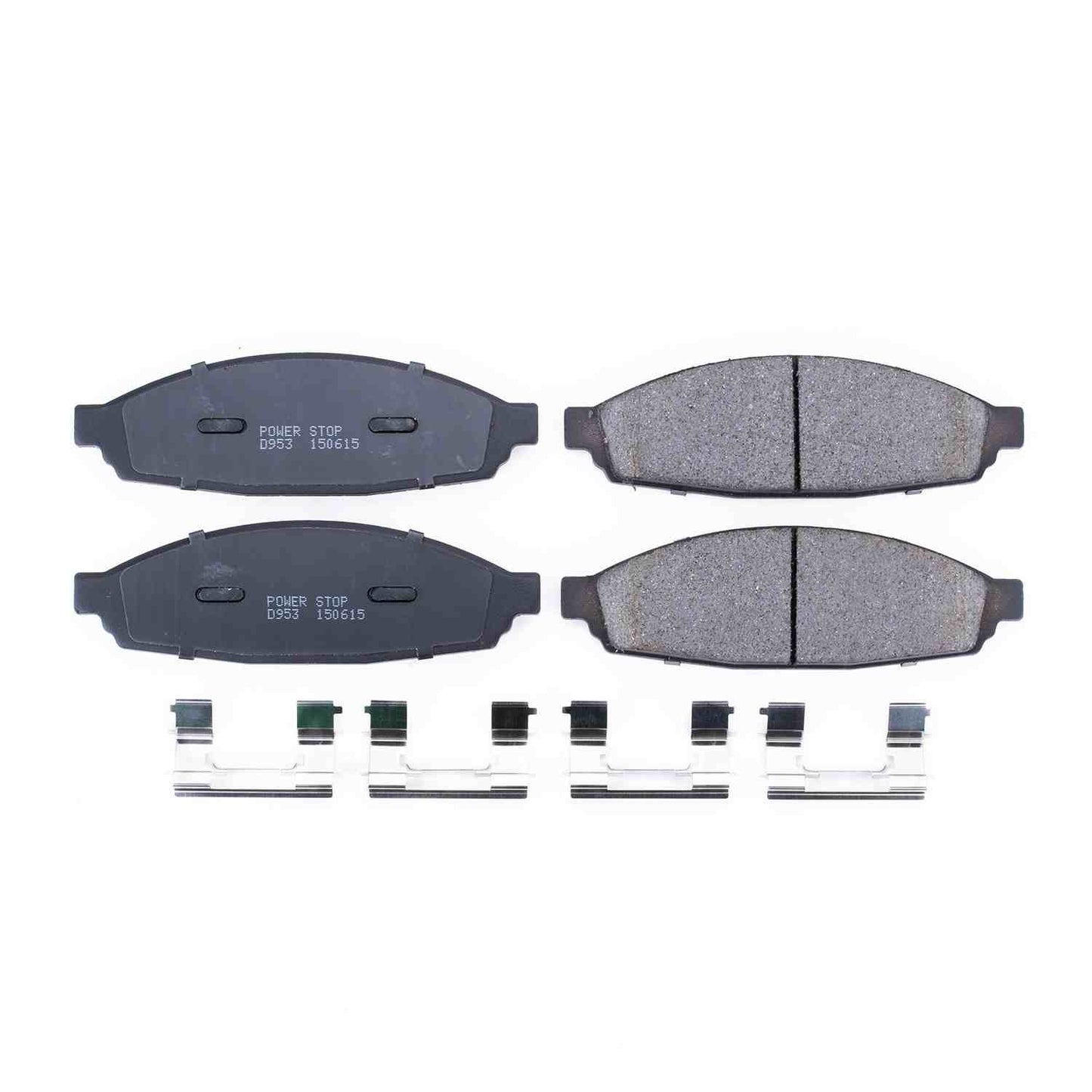 Power Stop 03-05 Lincoln Aviator Front Z17 Evolution Ceramic Brake Pads w/Hardware 17-953