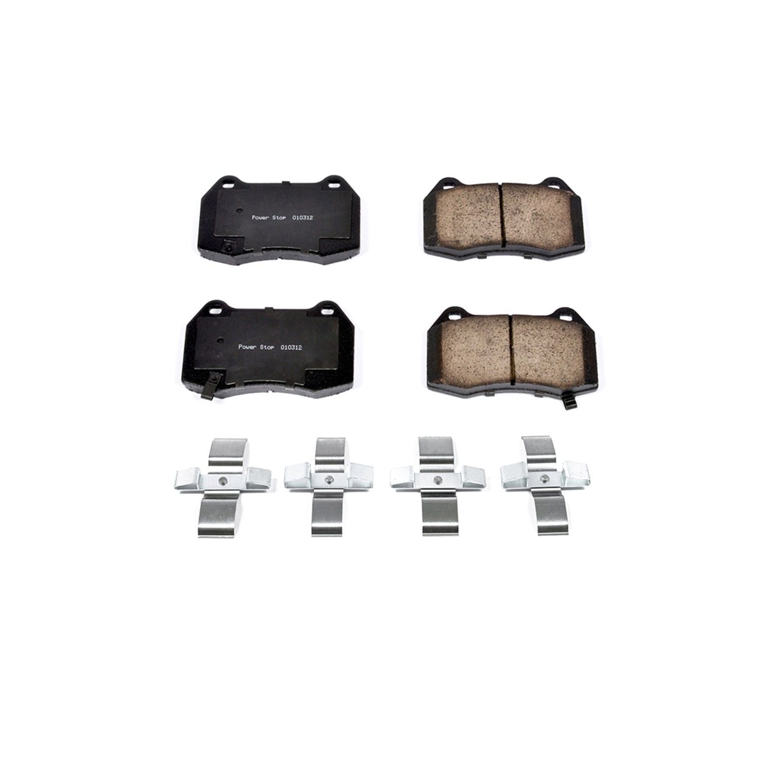 Power Stop 03-04 Infiniti G35 Front Z17 Evolution Ceramic Brake Pads w/Hardware 17-960