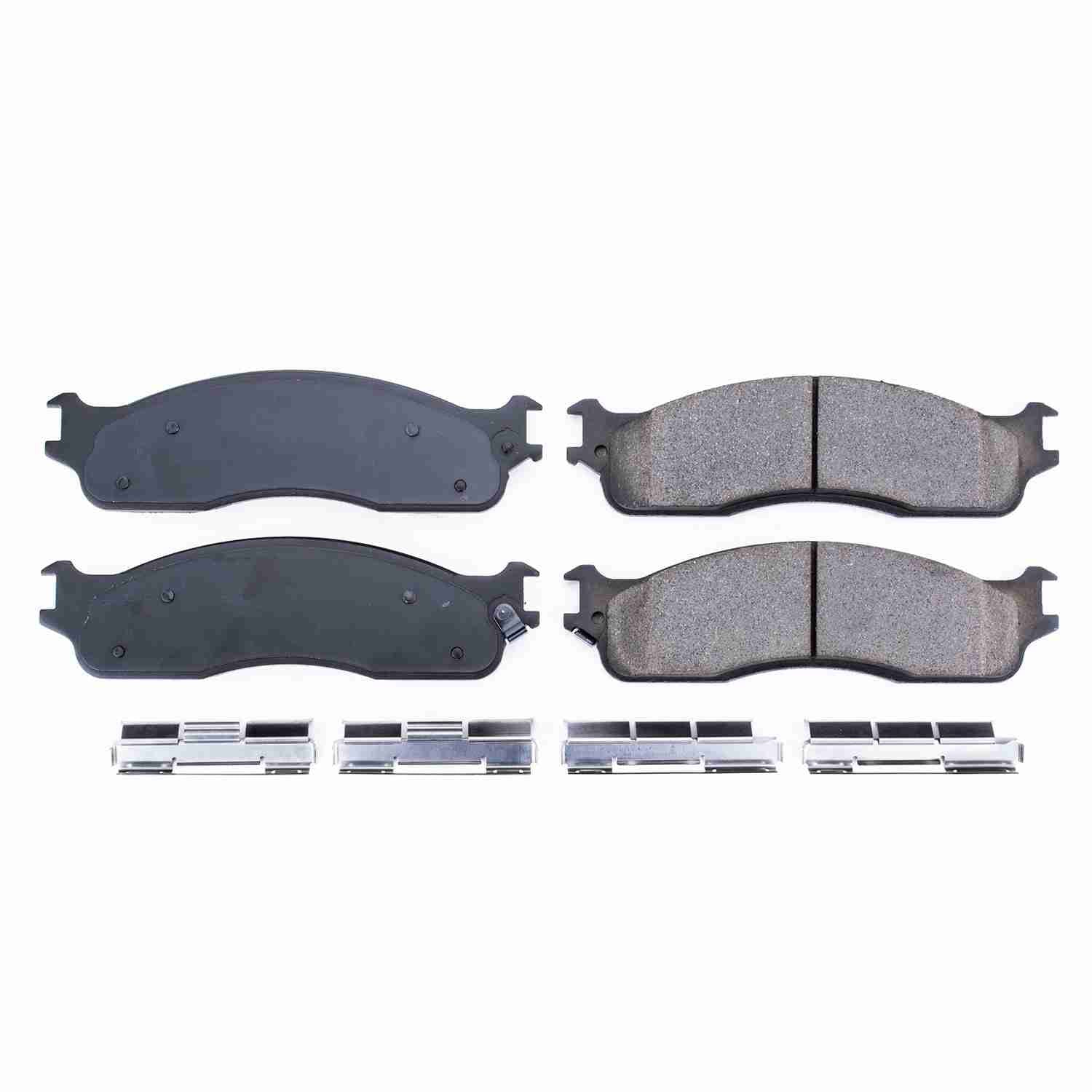 Power Stop 06-08 Dodge Ram 1500 Front Z17 Evolution Ceramic Brake Pads w/Hardware 17-965