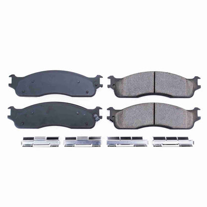 Power Stop 06-08 Dodge Ram 1500 Front Z17 Evolution Ceramic Brake Pads w/Hardware 17-965