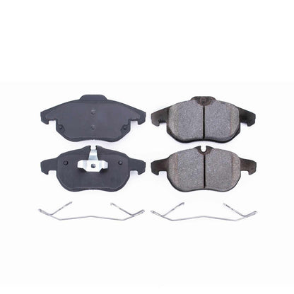 Power Stop 03-05 Saab 9-3 Front Z17 Evolution Ceramic Brake Pads w/Hardware 17-972