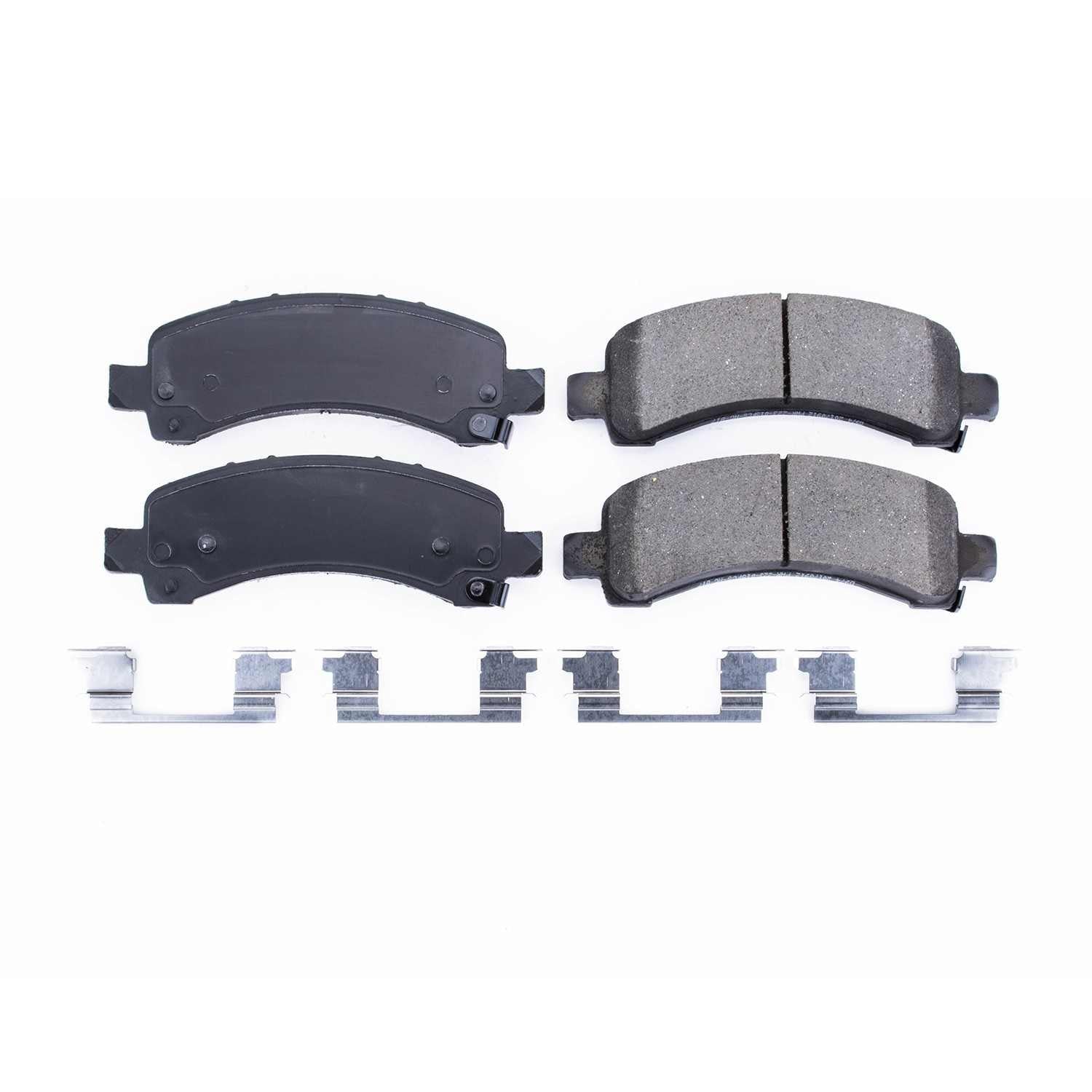 Power Stop 03-19 Chevrolet Express 2500 Rear Z17 Evolution Ceramic Brake Pads w/Hardware 17-974