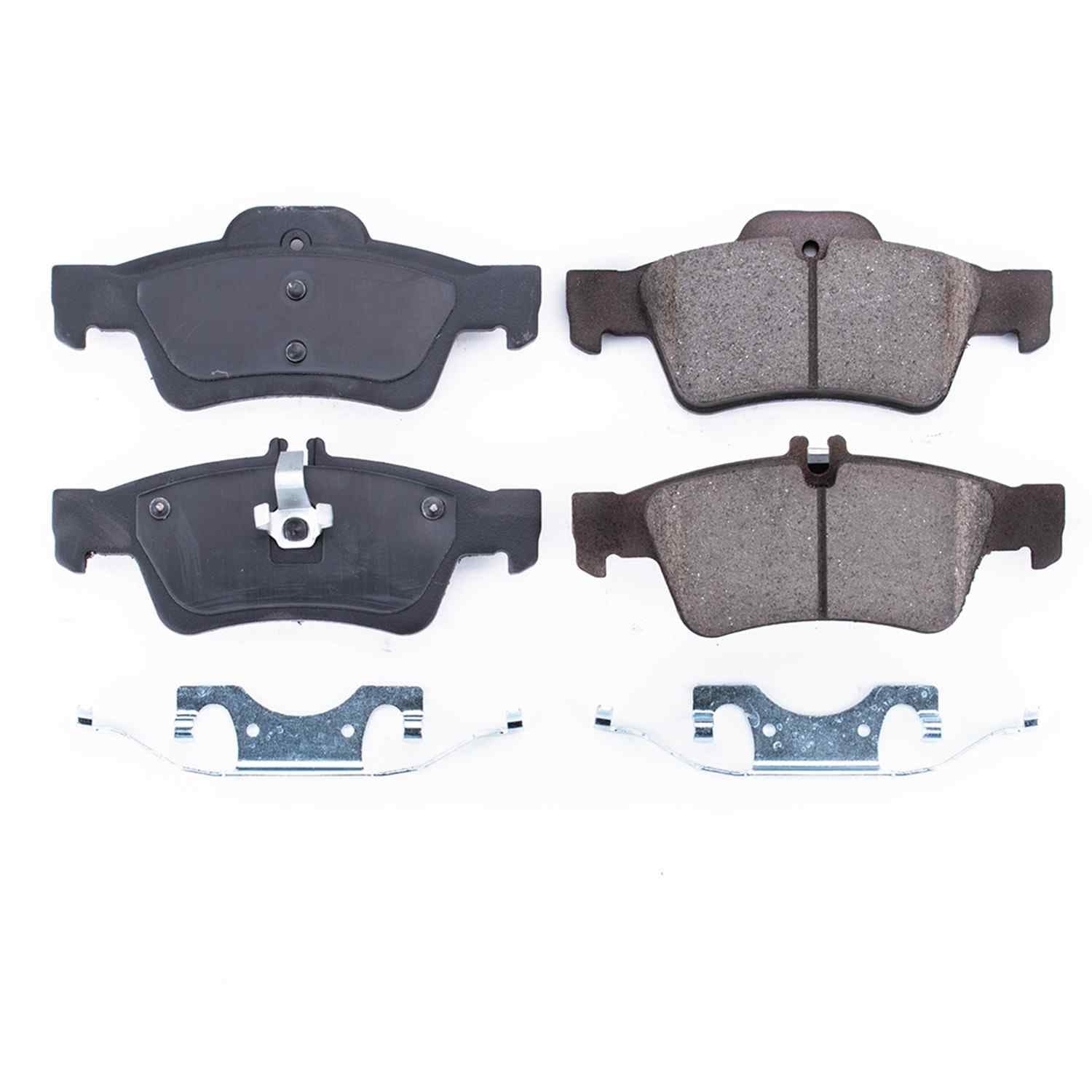 Power Stop 03-06 Mercedes-Benz CL500 Rear Z17 Evolution Ceramic Brake Pads w/Hardware 17-986