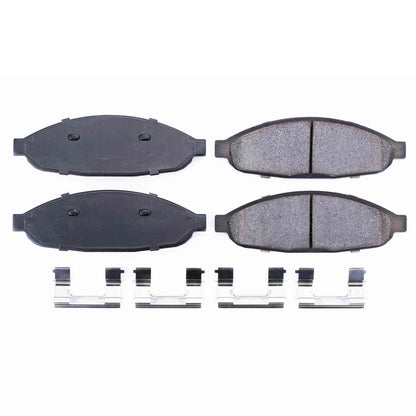 Power Stop 04-08 Chrysler Pacifica Front Z17 Evolution Ceramic Brake Pads w/Hardware 17-997