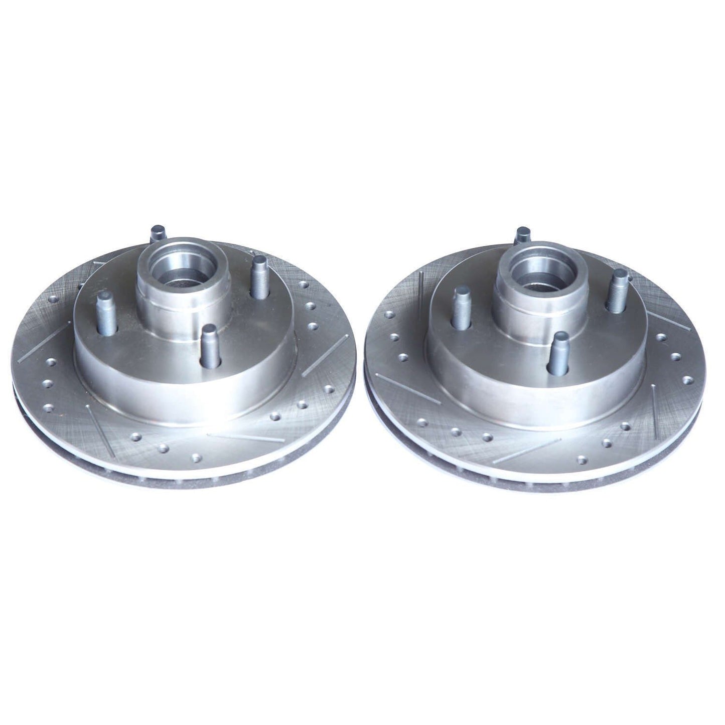 PowerStop Power Stop 74-78 Ford Mustang Front Evolution Drilled & Slotted Rotors - Pair AR8108XPR
