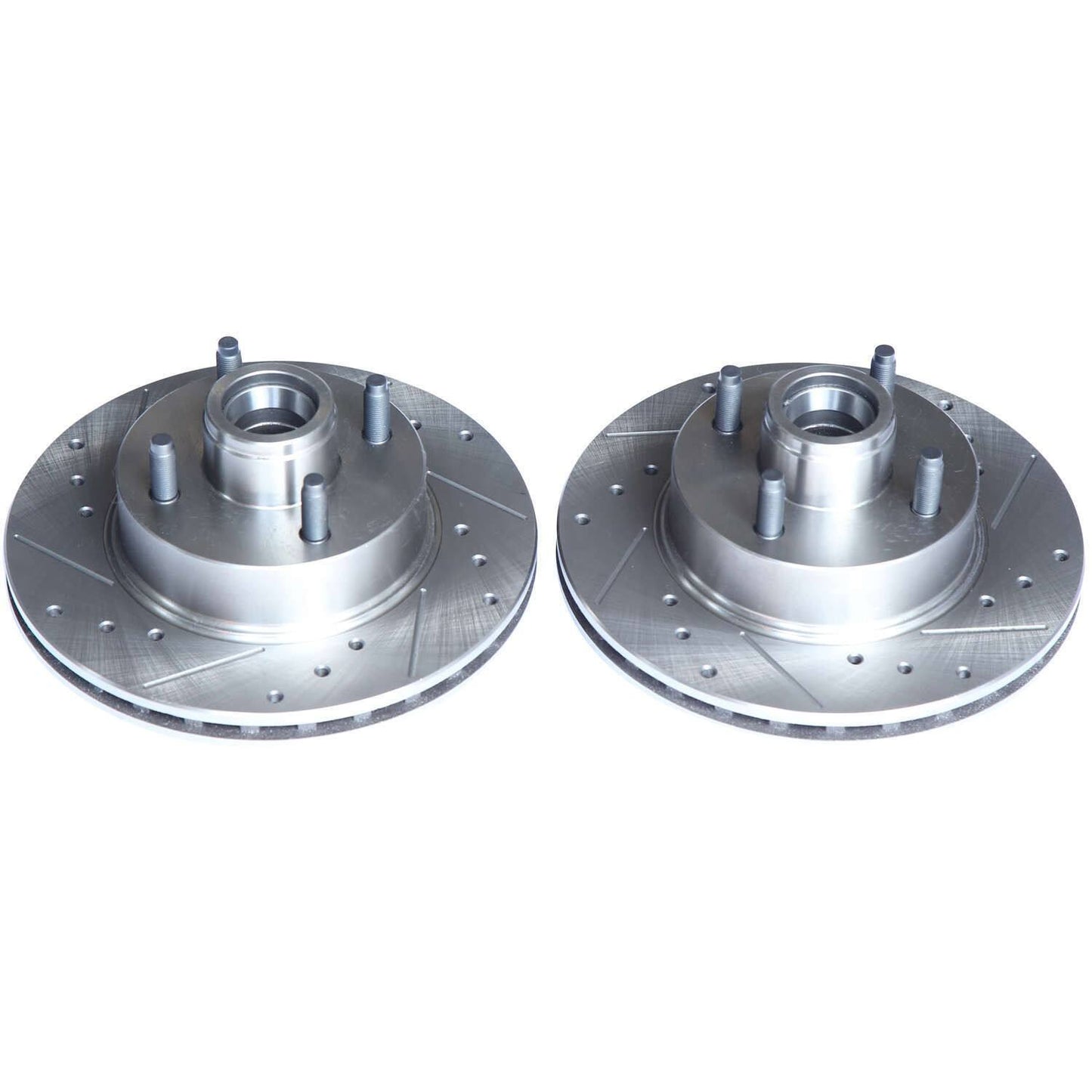 PowerStop Power Stop 1979 Ford Mustang Front Evolution Drilled & Slotted Rotors - Pair AR8111XPR
