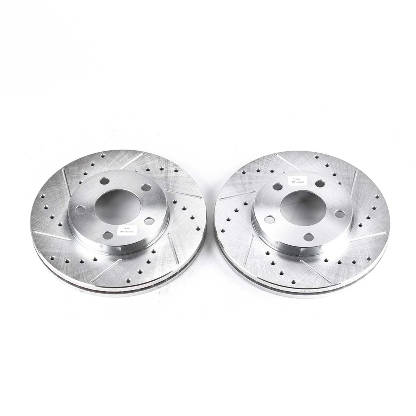 PowerStop Power Stop 94-04 Ford Mustang Front Evolution Drilled & Slotted Rotors - Pair AR8141XPR