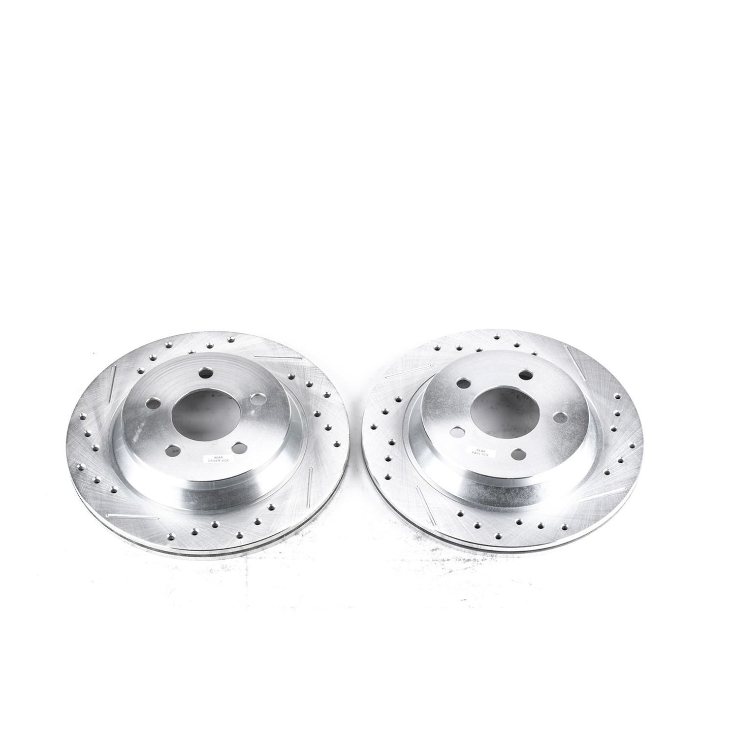 PowerStop Power Stop 94-01 Ford Mustang Rear Evolution Drilled & Slotted Rotors - Pair AR8146XPR