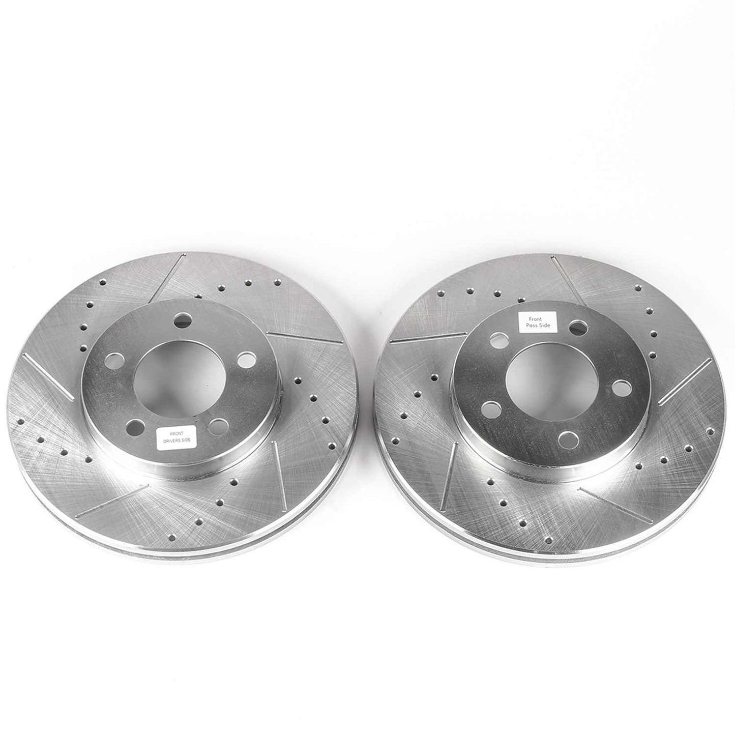 PowerStop Power Stop 94-00 Ford Taurus Front Evolution Drilled & Slotted Rotors - Pair AR8151XPR