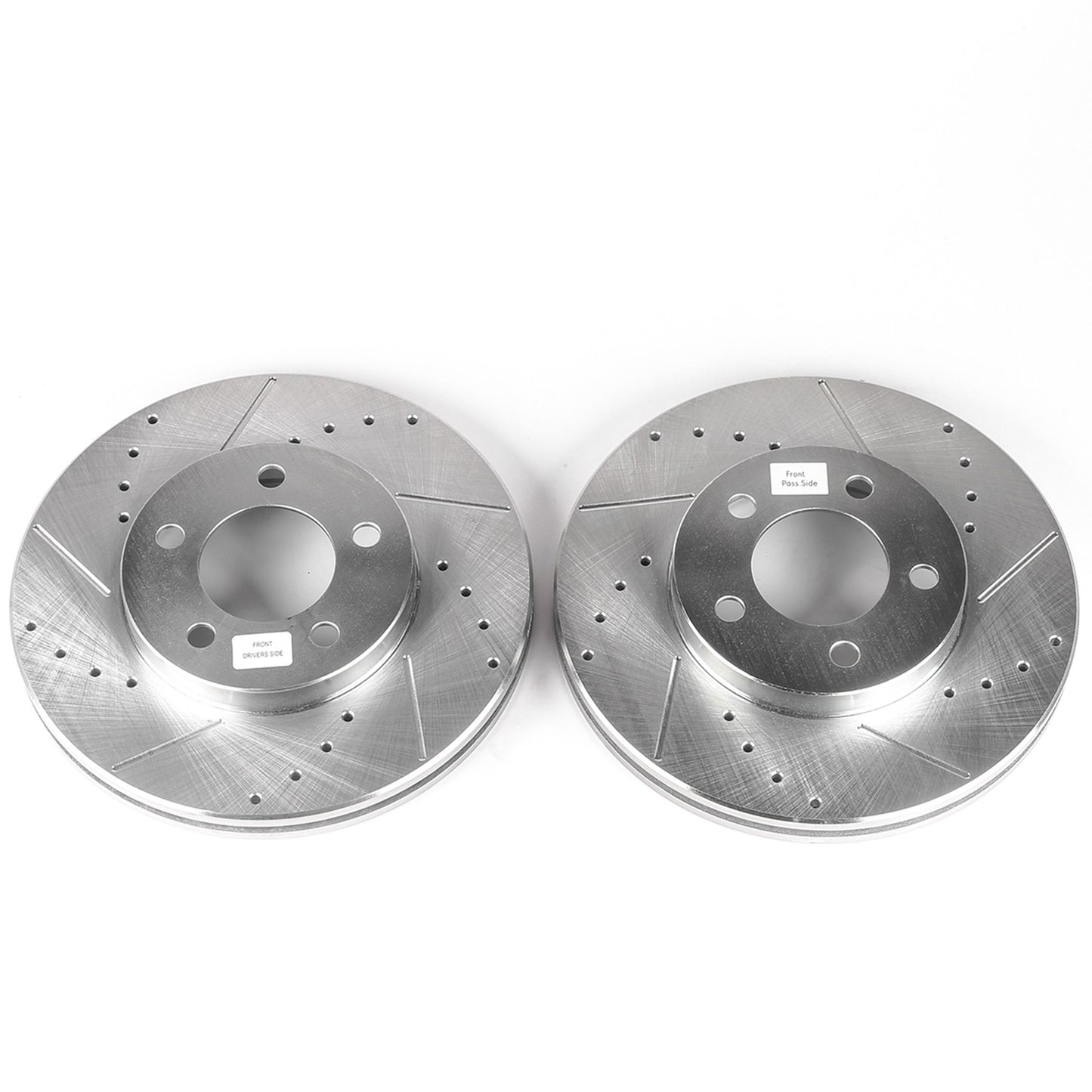 PowerStop Power Stop 94-00 Ford Taurus Front Evolution Drilled & Slotted Rotors - Pair AR8151XPR