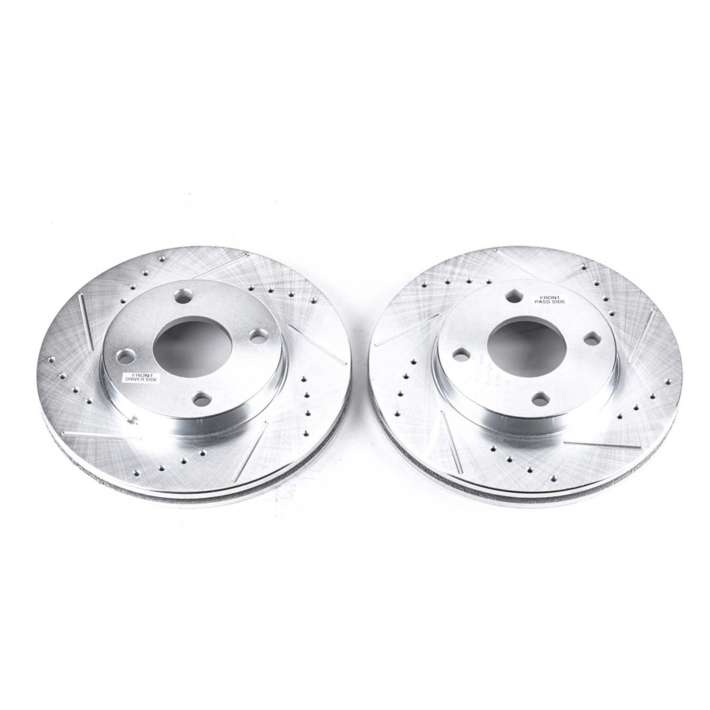 PowerStop Power Stop 00-04 Ford Focus Front Evolution Drilled & Slotted Rotors - Pair AR8161XPR
