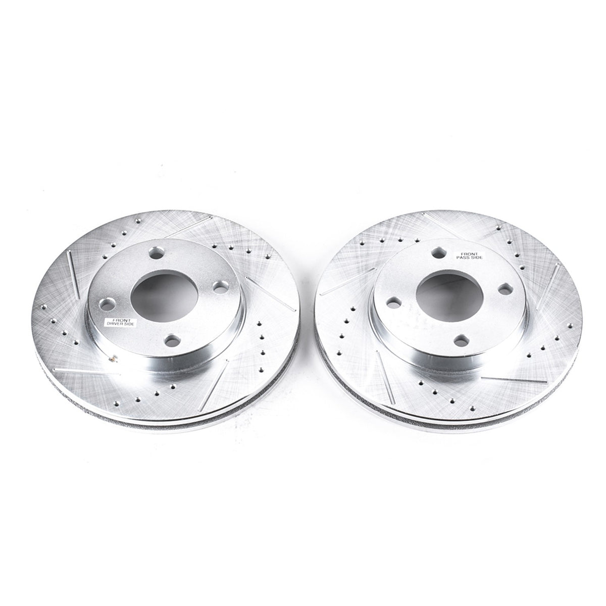 PowerStop Power Stop 00-04 Ford Focus Front Evolution Drilled & Slotted Rotors - Pair AR8161XPR