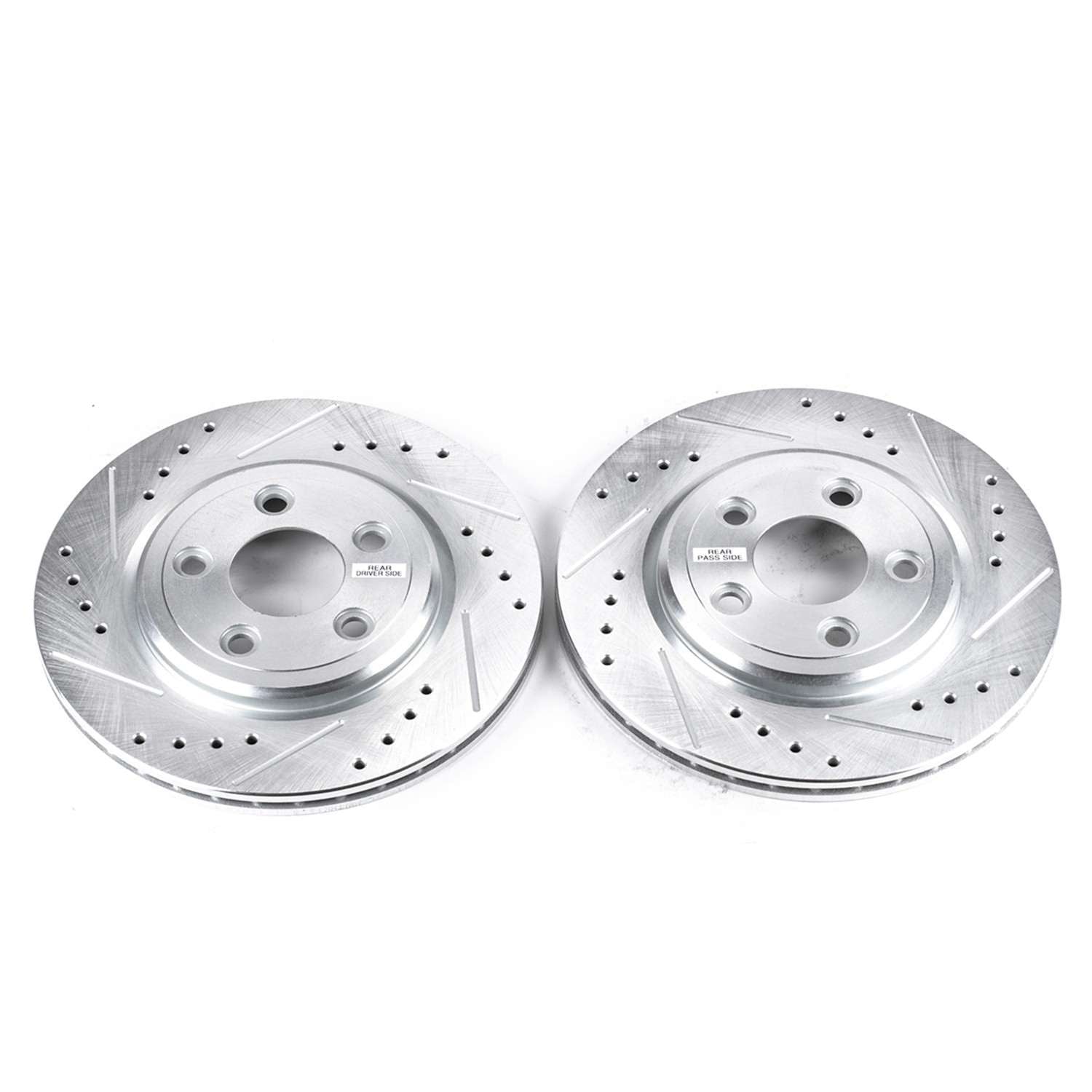 PowerStop Power Stop 02-05 Ford Thunderbird Rear Evolution Drilled & Slotted Rotors - Pair AR8162XPR