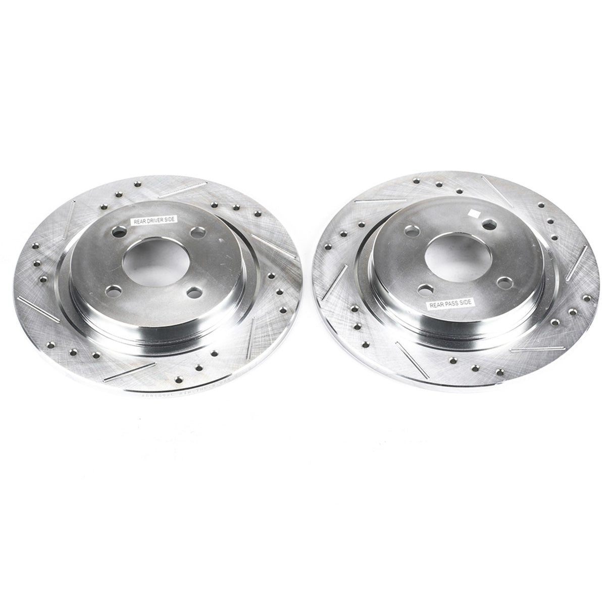 PowerStop Power Stop 02-04 Ford Focus Rear Evolution Drilled & Slotted Rotors - Pair AR8169XPR