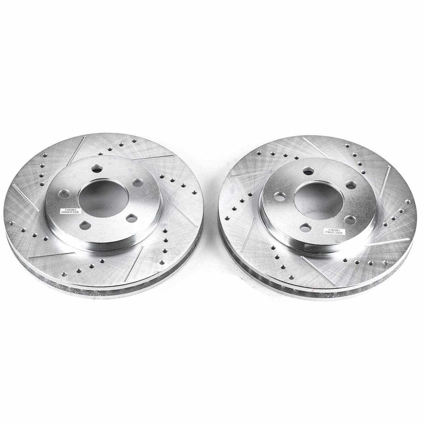 PowerStop Power Stop 05-10 Ford Mustang Front Evolution Drilled & Slotted Rotors - Pair AR8173XPR
