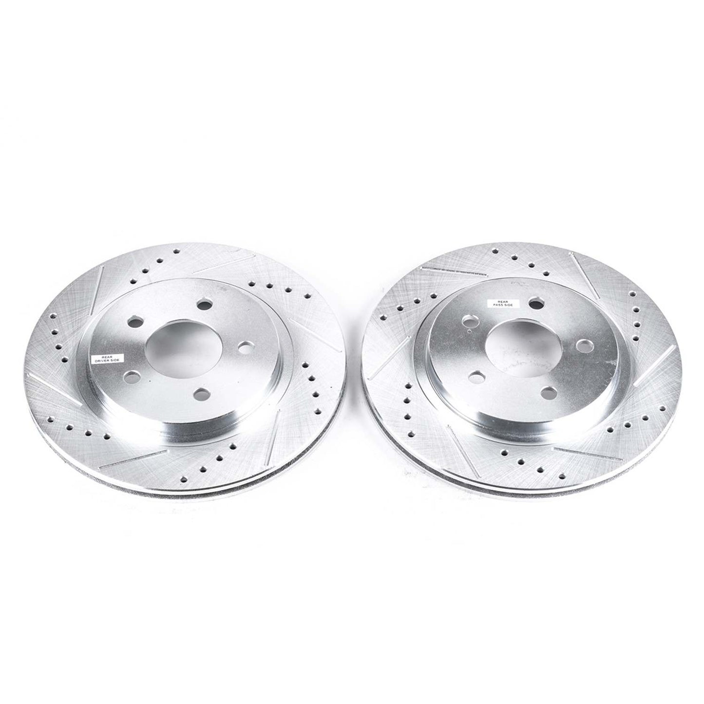 PowerStop Power Stop 05-14 Ford Mustang Rear Evolution Drilled & Slotted Rotors - Pair AR8174XPR