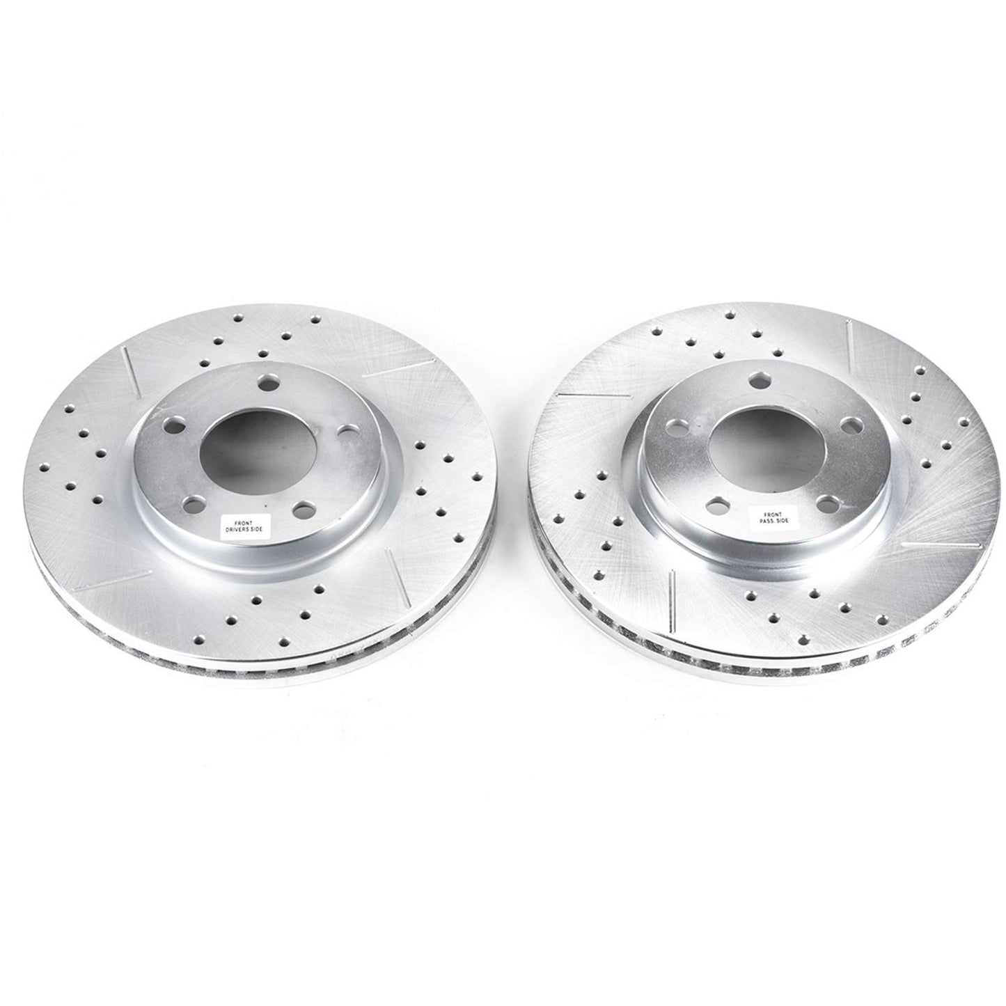 PowerStop Power Stop 07-08 Ford Edge Front Evolution Drilled & Slotted Rotors - Pair AR8192XPR