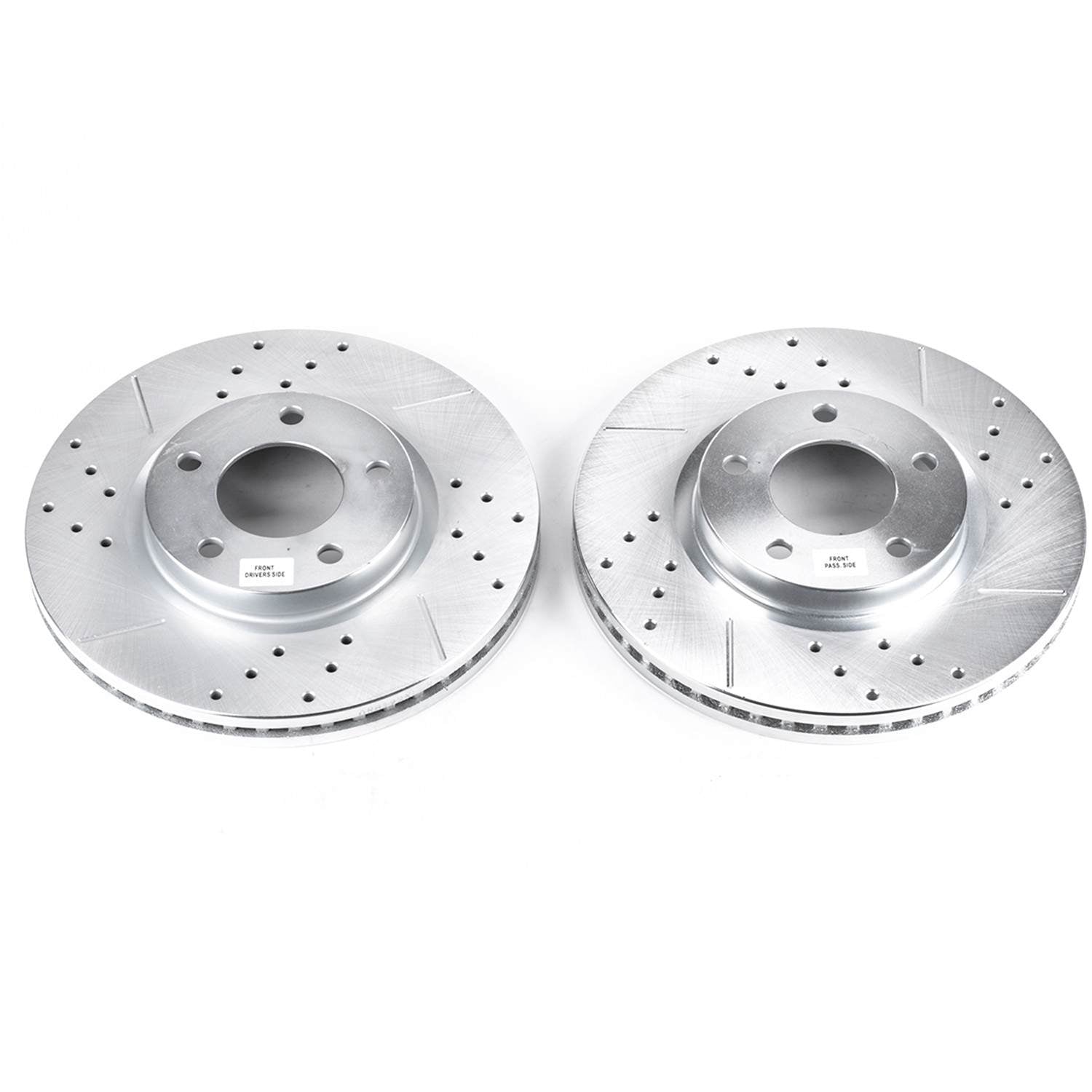 PowerStop Power Stop 07-08 Ford Edge Front Evolution Drilled & Slotted Rotors - Pair AR8192XPR