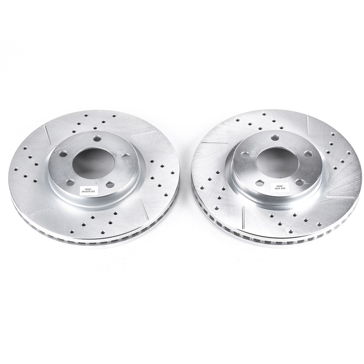 PowerStop Power Stop 07-08 Ford Edge Front Evolution Drilled & Slotted Rotors - Pair AR8192XPR