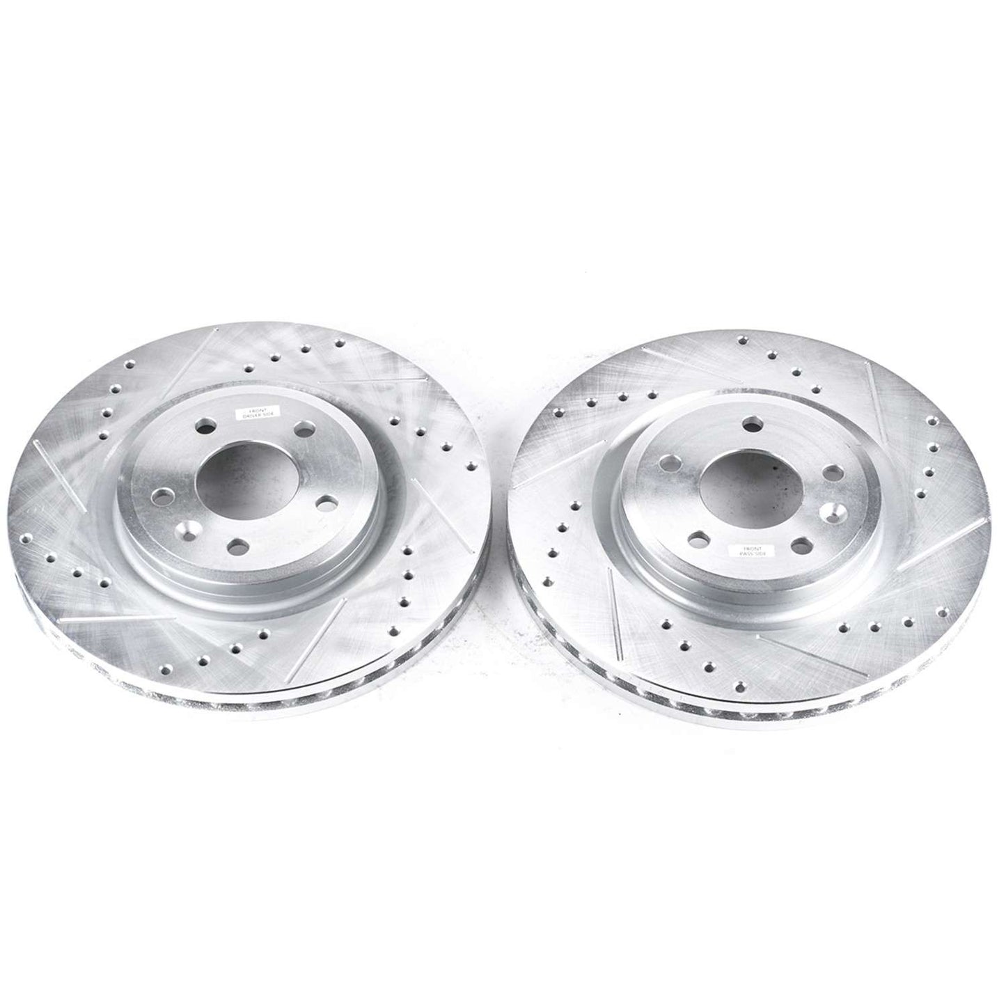 PowerStop Power Stop 09-11 Ford Flex Front Evolution Drilled & Slotted Rotors - Pair AR8194XPR