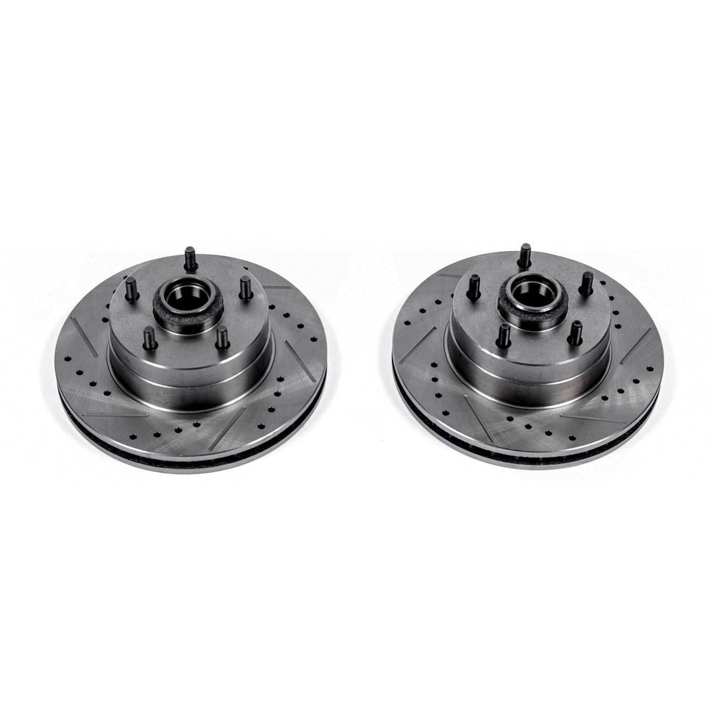 PowerStop Power Stop 73-74 Buick Apollo Front Evolution Drilled & Slotted Rotors - Pair AR8200XPR