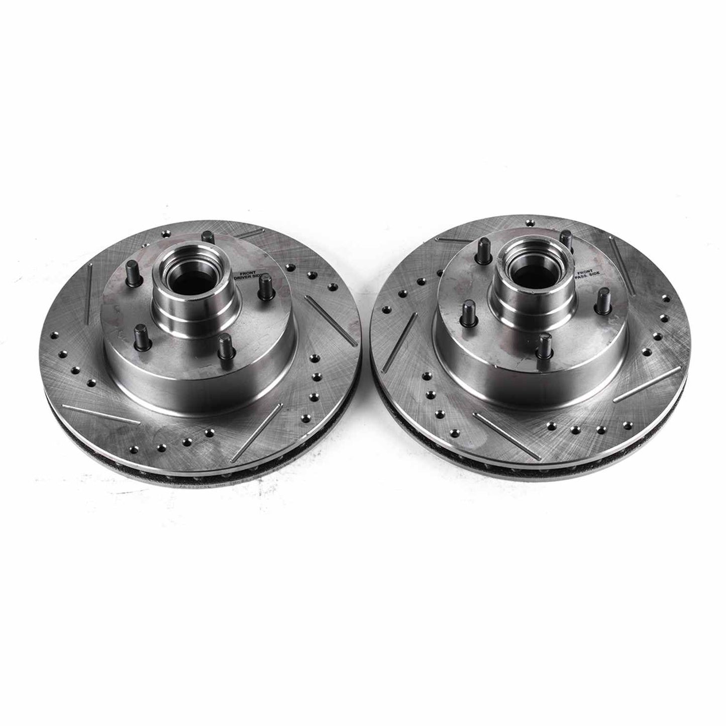 PowerStop Power Stop 1975 Buick Apollo Front Evolution Drilled & Slotted Rotors - Pair AR8202XPR