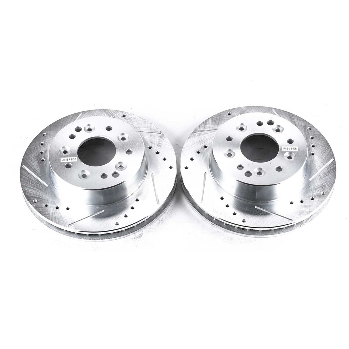 PowerStop Power Stop 63-82 Chevrolet Corvette Rear Evolution Drilled & Slotted Rotors - Pair AR8207XPR