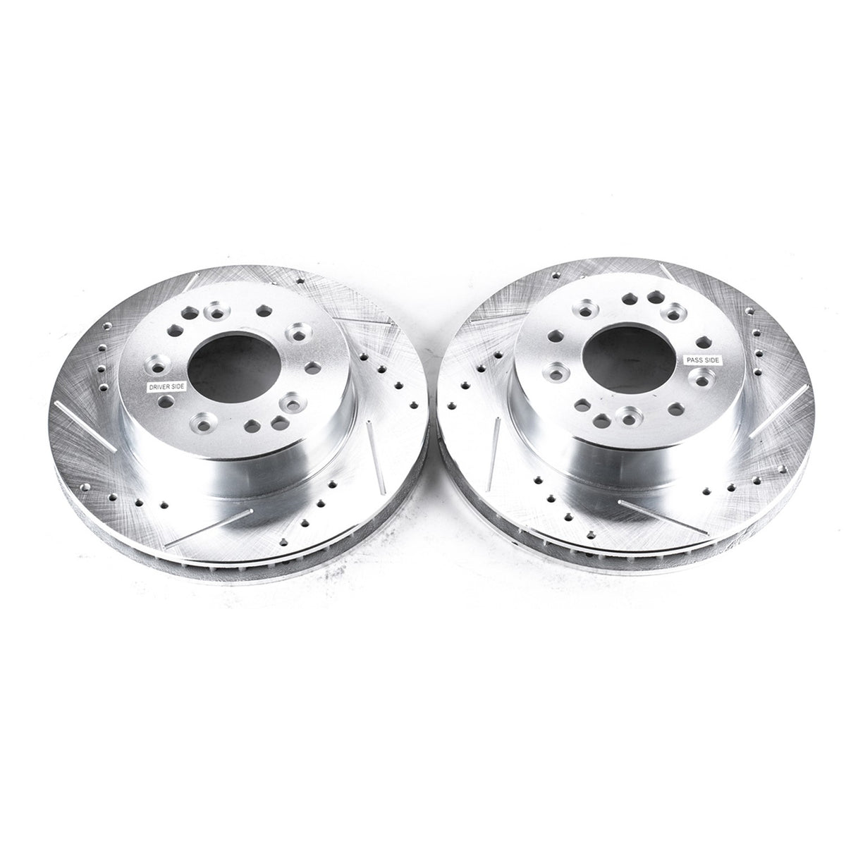 PowerStop Power Stop 63-82 Chevrolet Corvette Rear Evolution Drilled & Slotted Rotors - Pair AR8207XPR
