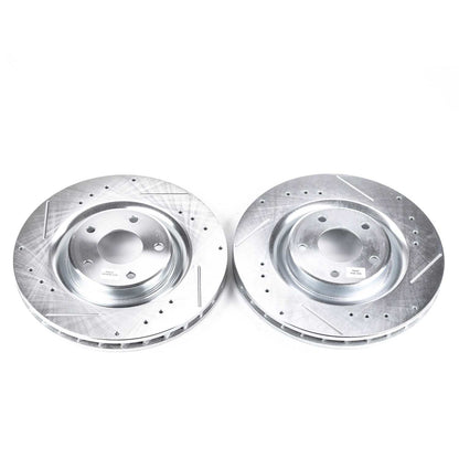 PowerStop Power Stop 06-09 Cadillac XLR Front Evolution Drilled & Slotted Rotors - Pair AR82100XPR