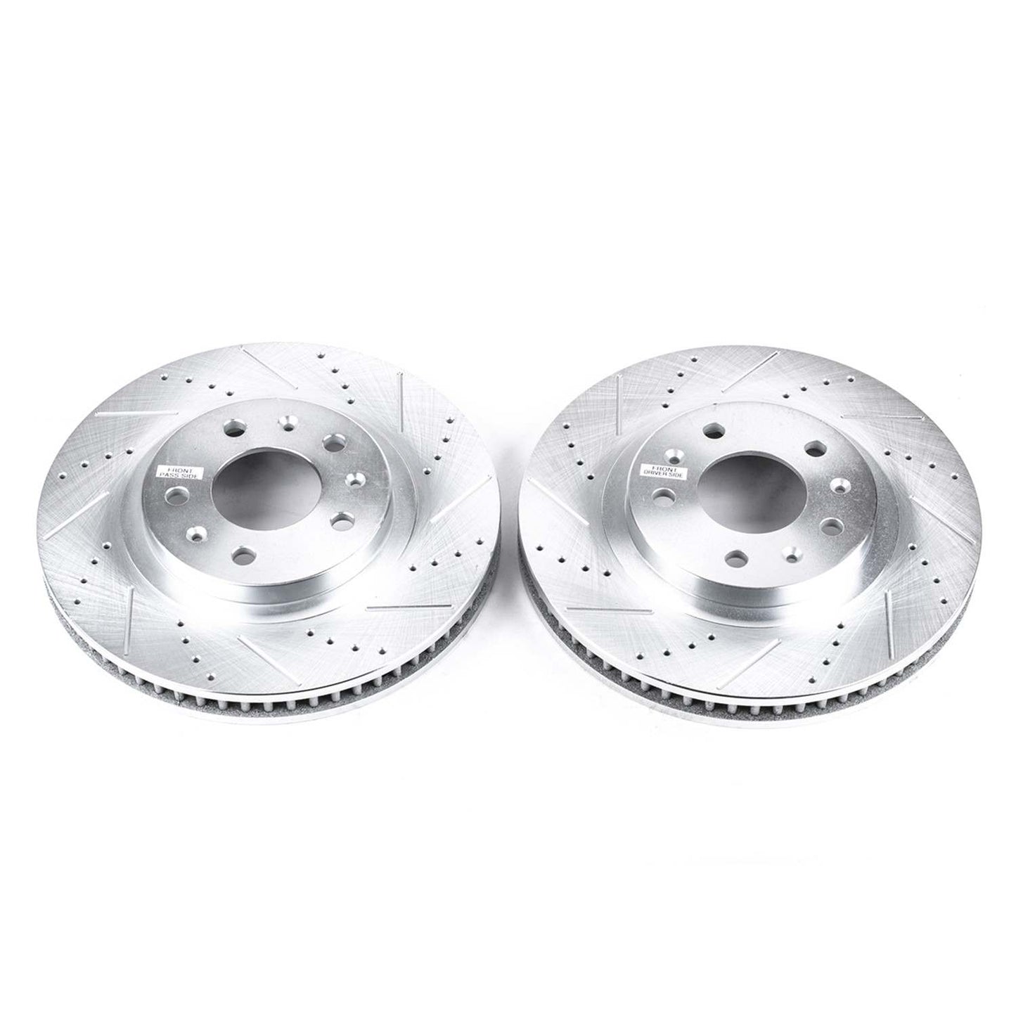 PowerStop Power Stop 03-07 Cadillac CTS Front Evolution Drilled & Slotted Rotors - Pair AR82102XPR