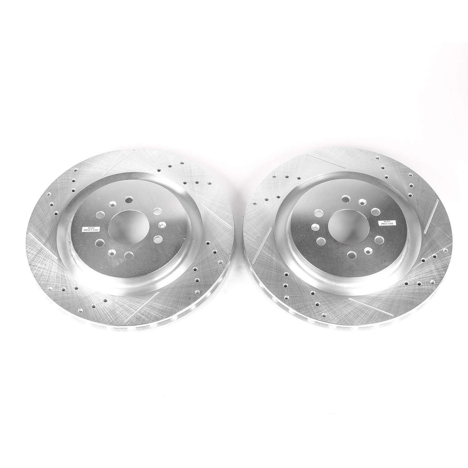 PowerStop Power Stop 04-07 Cadillac CTS Rear Evolution Drilled & Slotted Rotors - Pair AR82106XPR