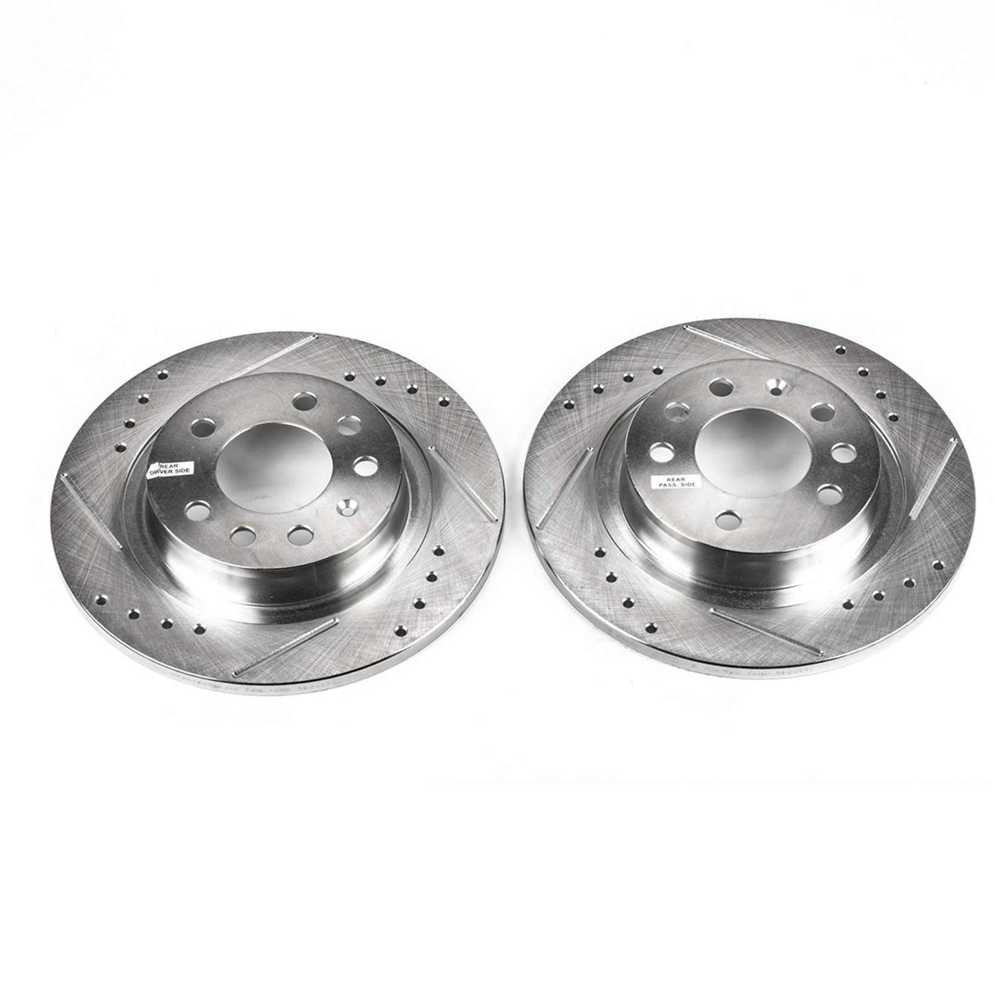 PowerStop Power Stop 06-09 Pontiac Solstice Rear Evolution Drilled & Slotted Rotors - Pair AR82109XPR