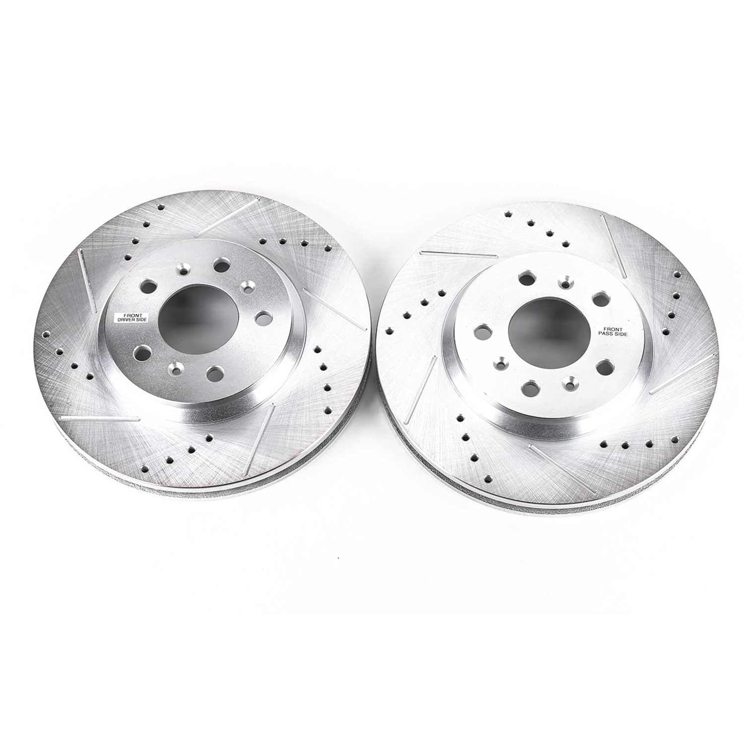 PowerStop Power Stop 06-11 Buick Lucerne Front Evolution Drilled & Slotted Rotors - Pair AR82110XPR