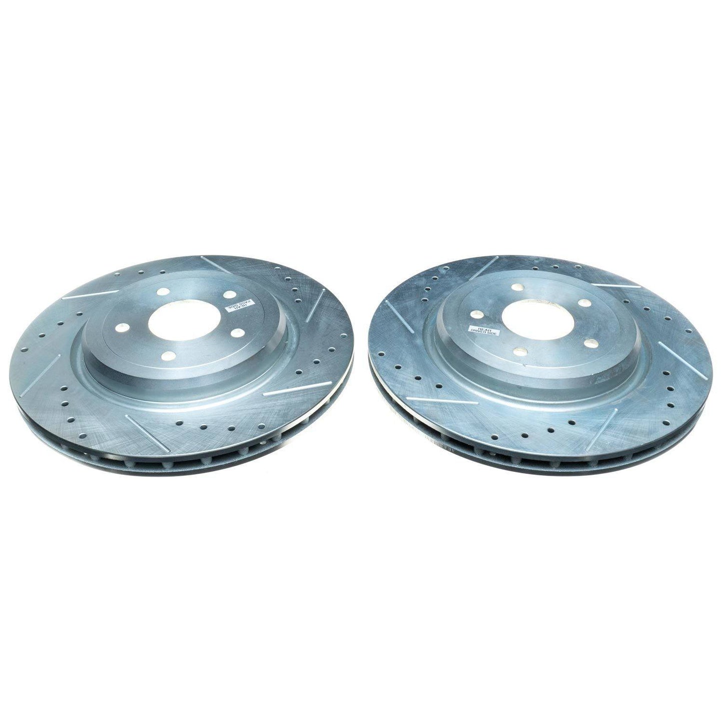PowerStop Power Stop 06-13 Chevrolet Corvette Rear Evolution Drilled & Slotted Rotors - Pair AR82114XPR