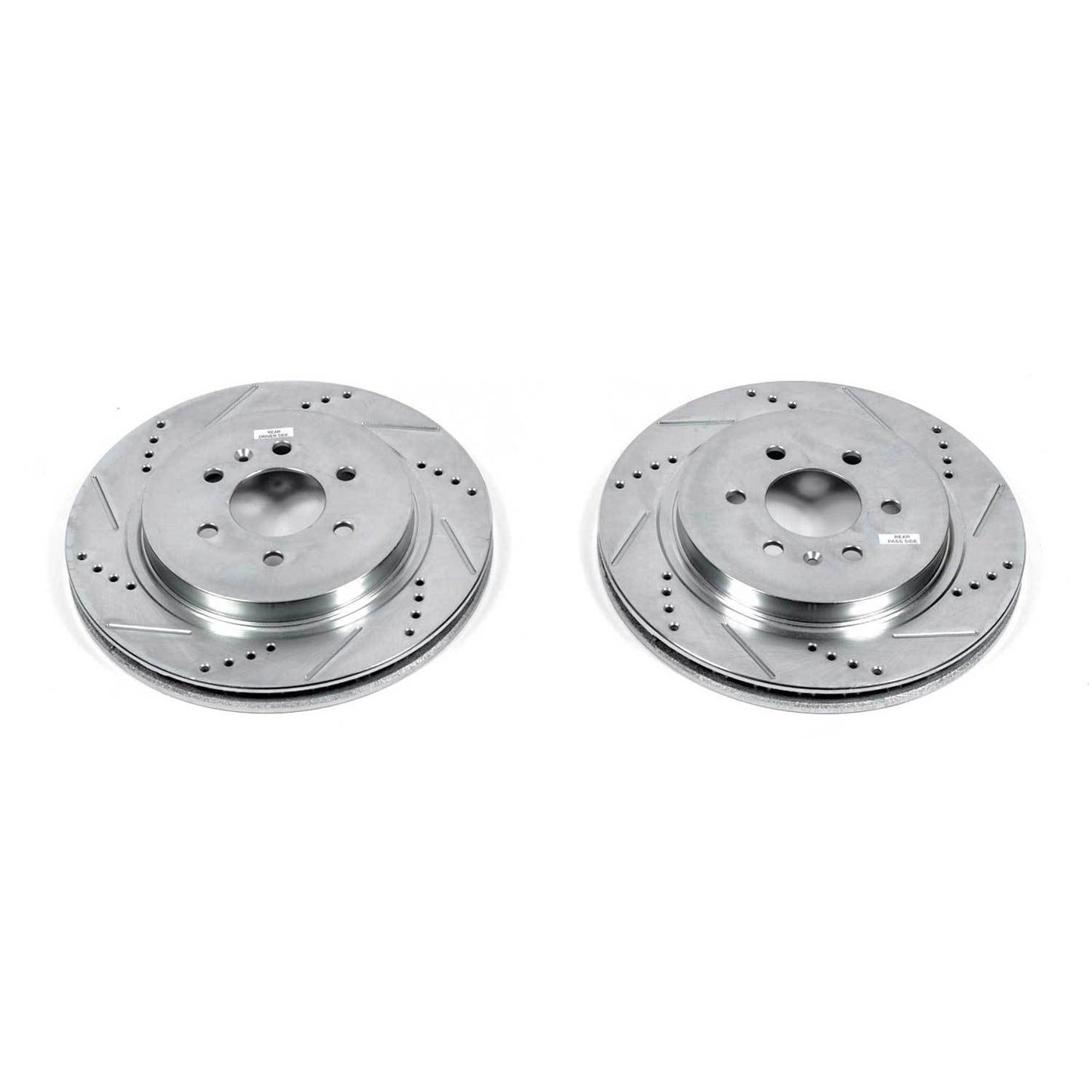 PowerStop Power Stop 04-09 Cadillac SRX Rear Evolution Drilled & Slotted Rotors - Pair AR82118XPR